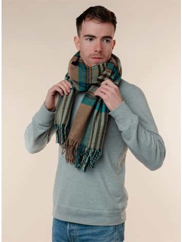 Francis Design Oversized Scarf-Teal by Rosemill.