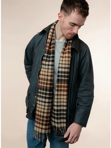 Headrow Design Scarf -Camel by Rosemill.